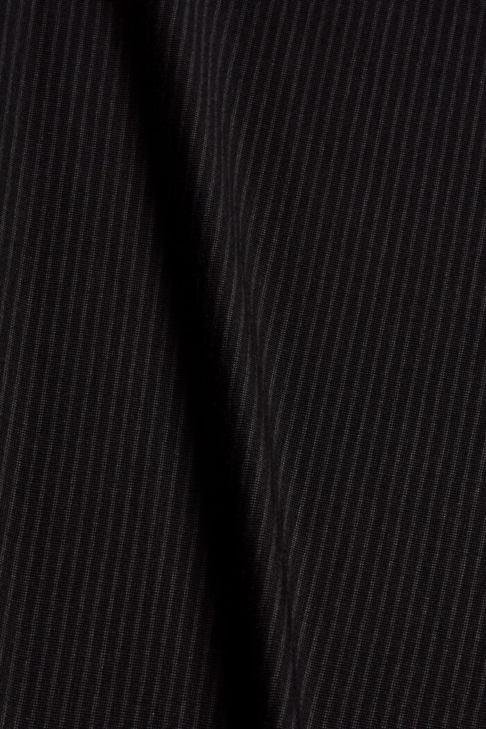 Pyjamasbukser med blonder, LENZING™ ECOVERO™, BLACK, detail image number 4