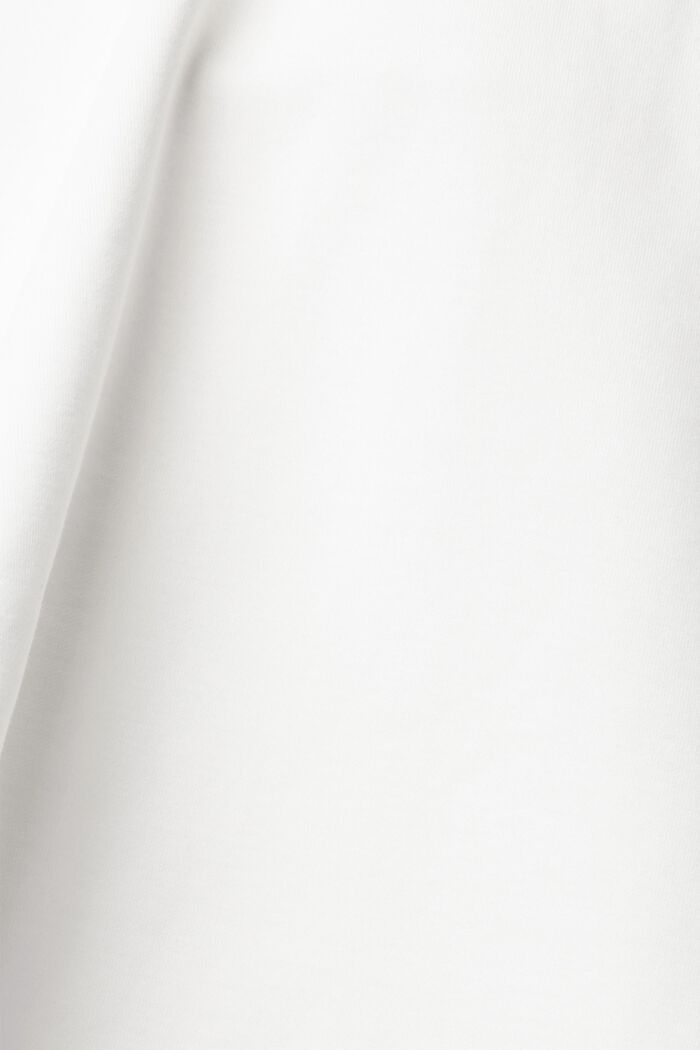 Sweathoodie med et blødt greb, økologisk bomuldsblanding, OFF WHITE, detail image number 1