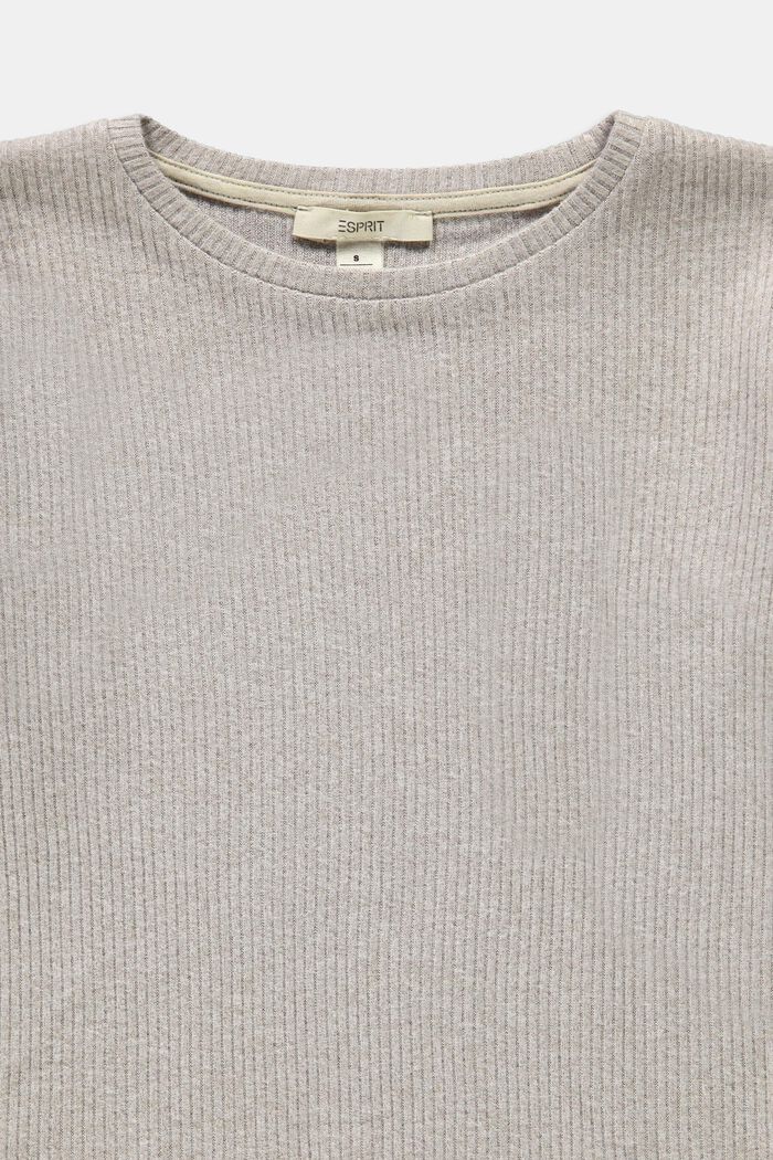 Sæt: sweater og bukser i ribstrik, ICE, detail image number 2