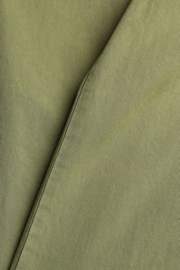 Bukser med indvendig snor i taljen, af pimabomuld, LIGHT KHAKI, detail image number 4