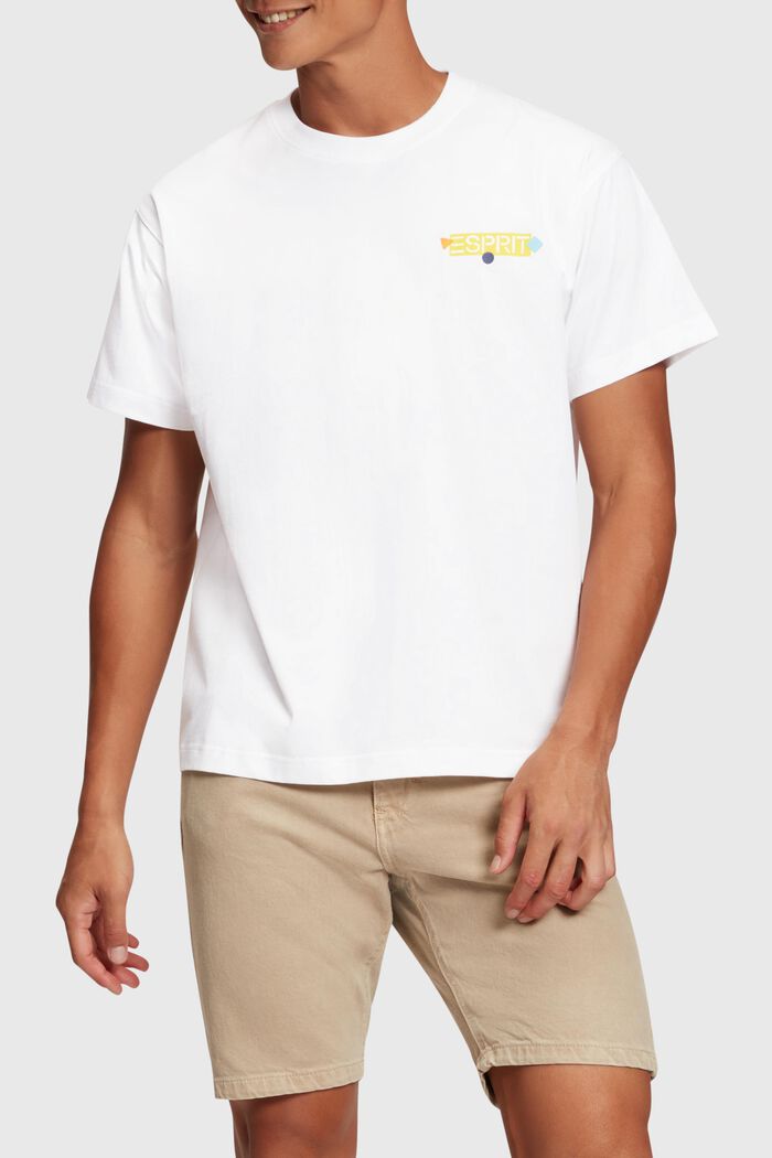 Yagi Archive T-shirt med grafisk logo, WHITE, detail image number 0