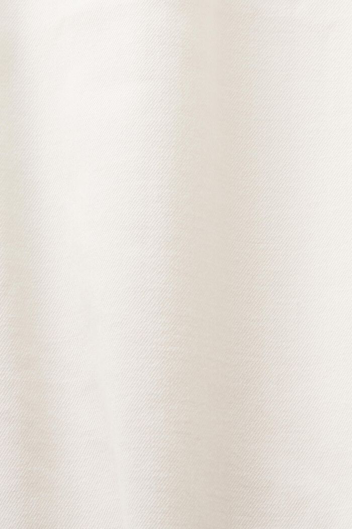 Oversized midi-skjortekjole, OFF WHITE, detail image number 5