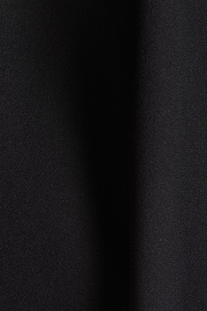 Crepekjole med lasercut-detaljer, BLACK, detail image number 4