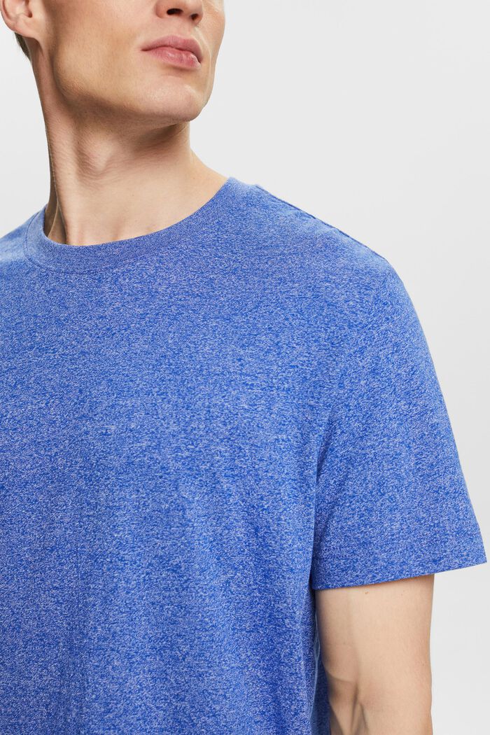 Melange-T-shirt, BRIGHT BLUE, detail image number 3