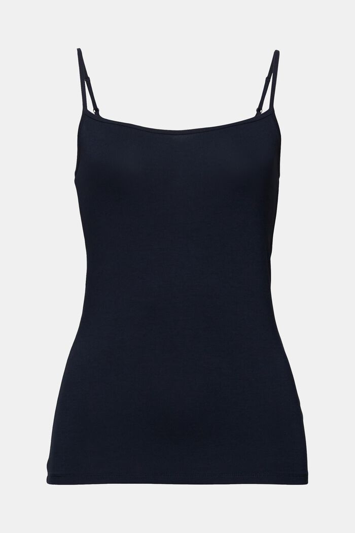 Camisole i jersey, NAVY, detail image number 6