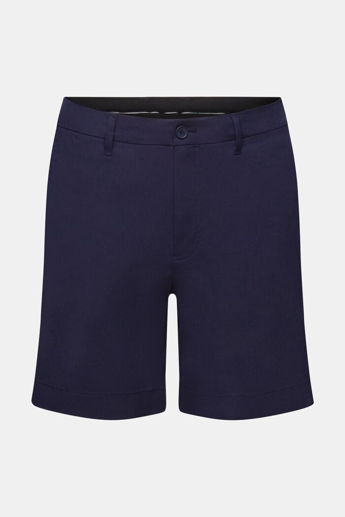 Chino-shorts i stretch-twill, NAVY, detail image number 6