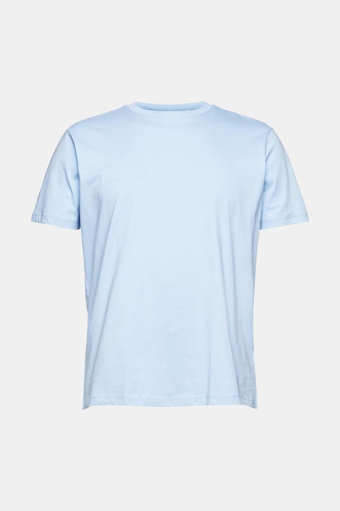 T-shirt i jersey med logoprint, LIGHT BLUE, detail image number 2