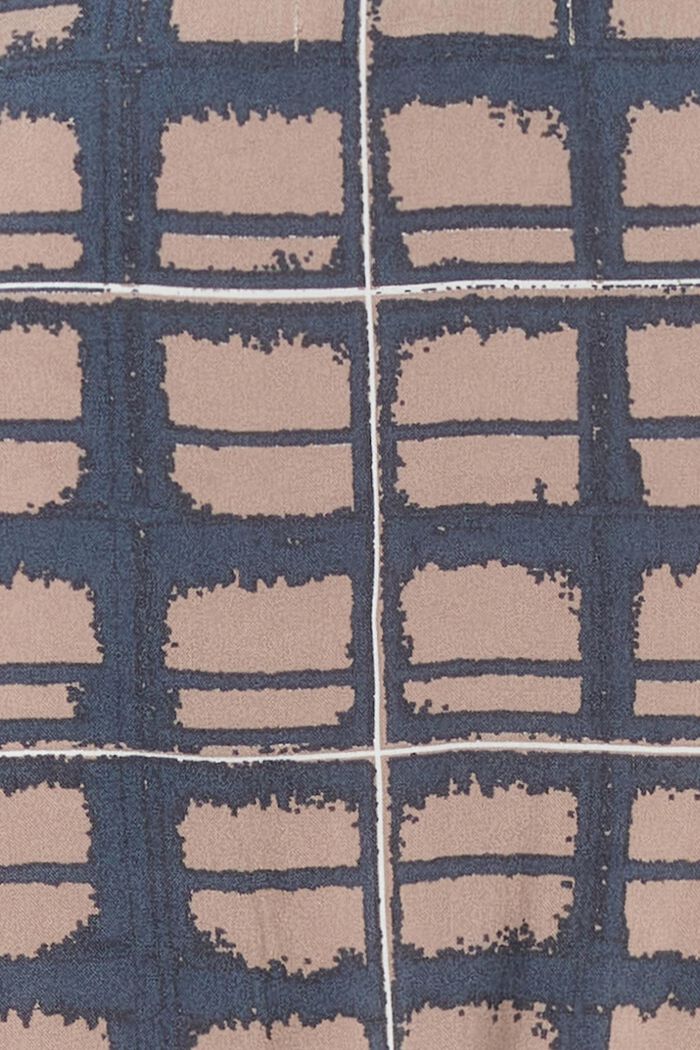 Mønstret bluse med ammefunktion, TAUPE GREY, detail image number 5