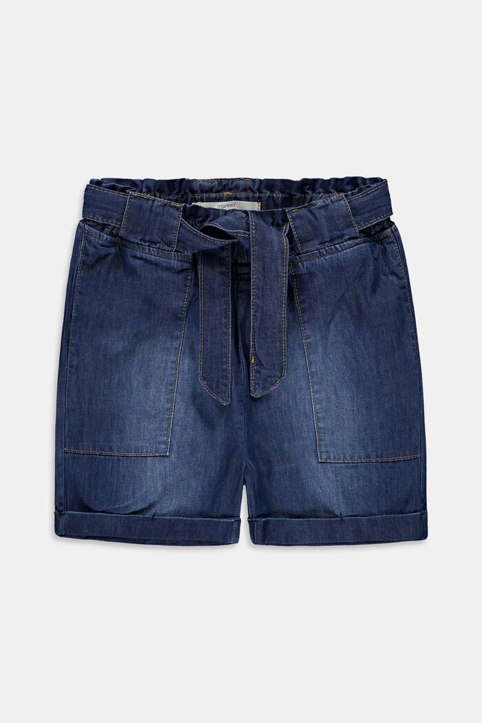 Paperbag-shorts med bælte