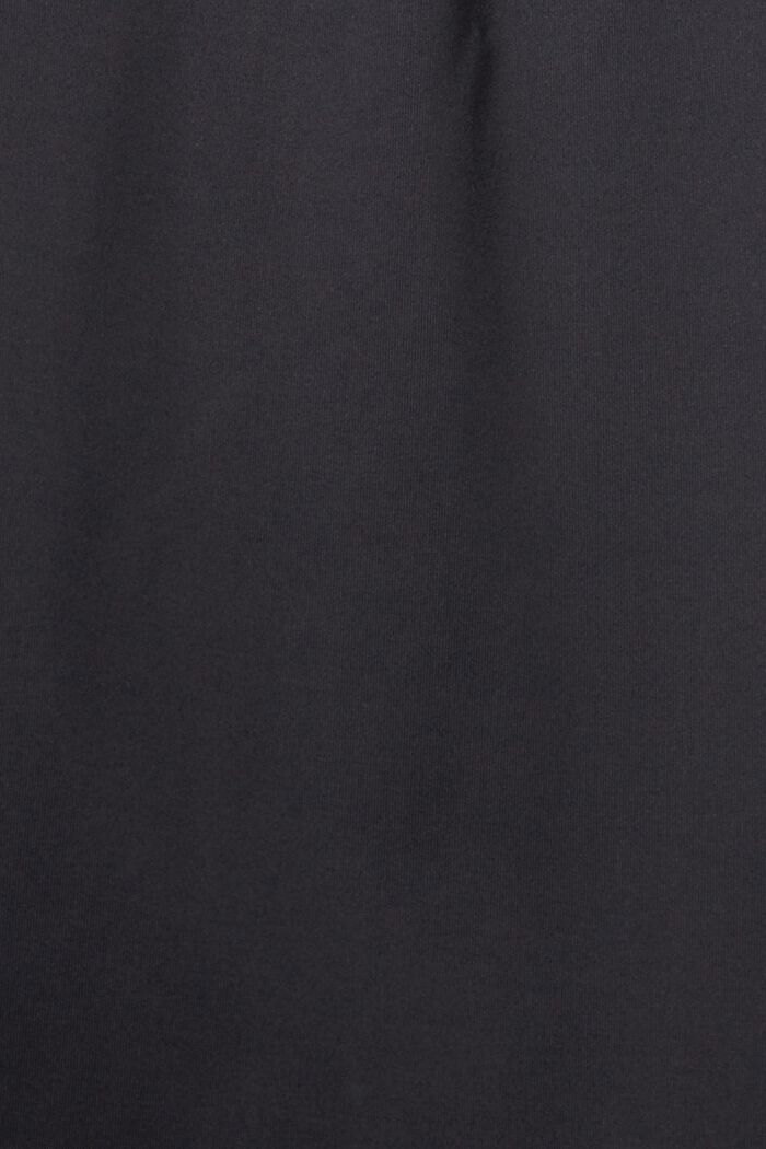Cropped joggingbukser i jersey med E-DRY, BLACK, detail image number 5