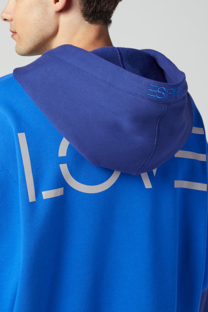 Unisex-sweatshirt i patchworklook, BLUE, detail image number 5