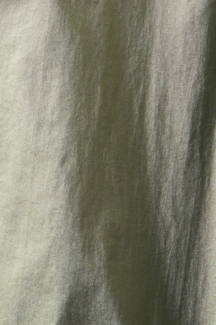 Windbreaker-jakke med metallic coating, DARK TEAL GREEN, detail image number 6