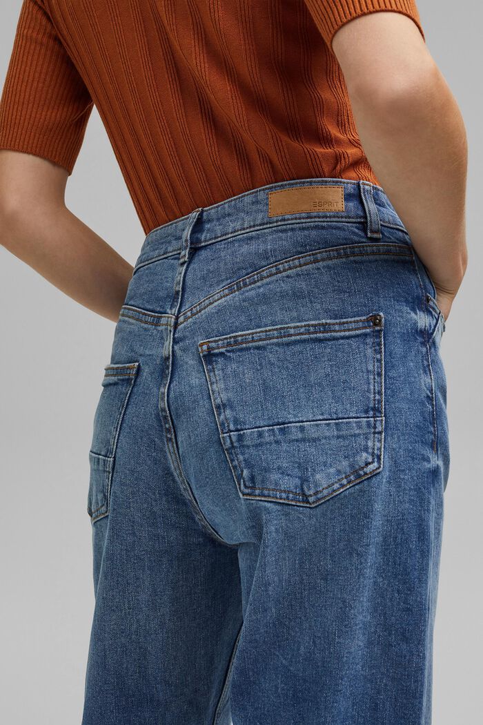 Ankellange jeans med fashion-fit, BLUE MEDIUM WASHED, detail image number 5