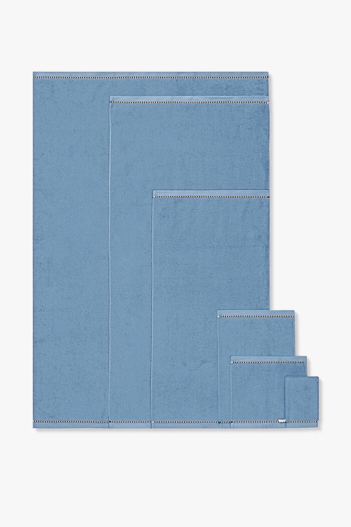 Med TENCEL™: Håndklædeserie af frotté, SKY BLUE, detail image number 0