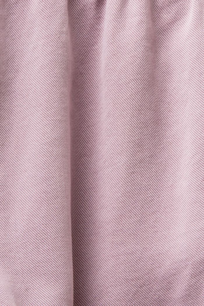 Pull on-shorts i twill, MAUVE, detail image number 6