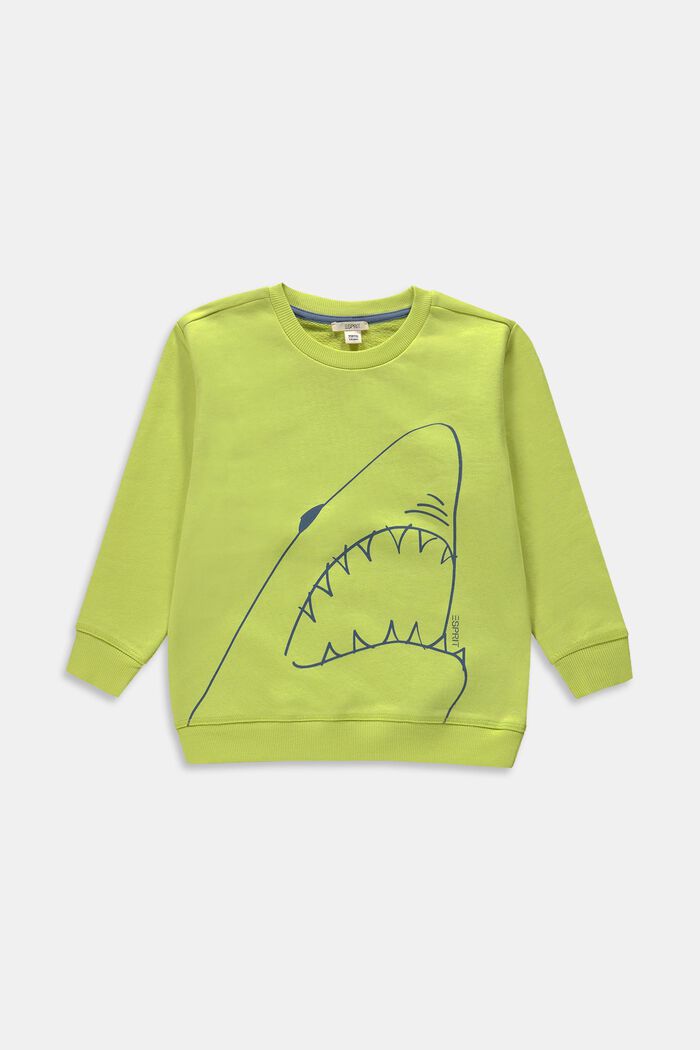 Sweatshirt med hajprint