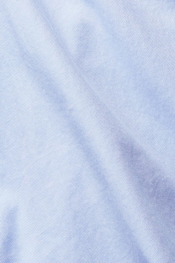 Skjortebluse af 100% bomuld, LIGHT BLUE, detail image number 4