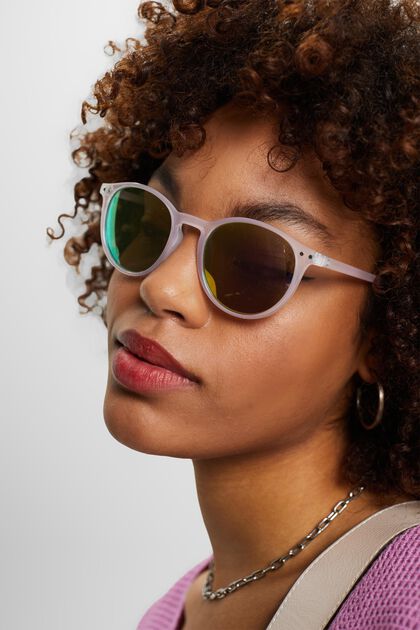 Unisex-solbriller med spejlglas