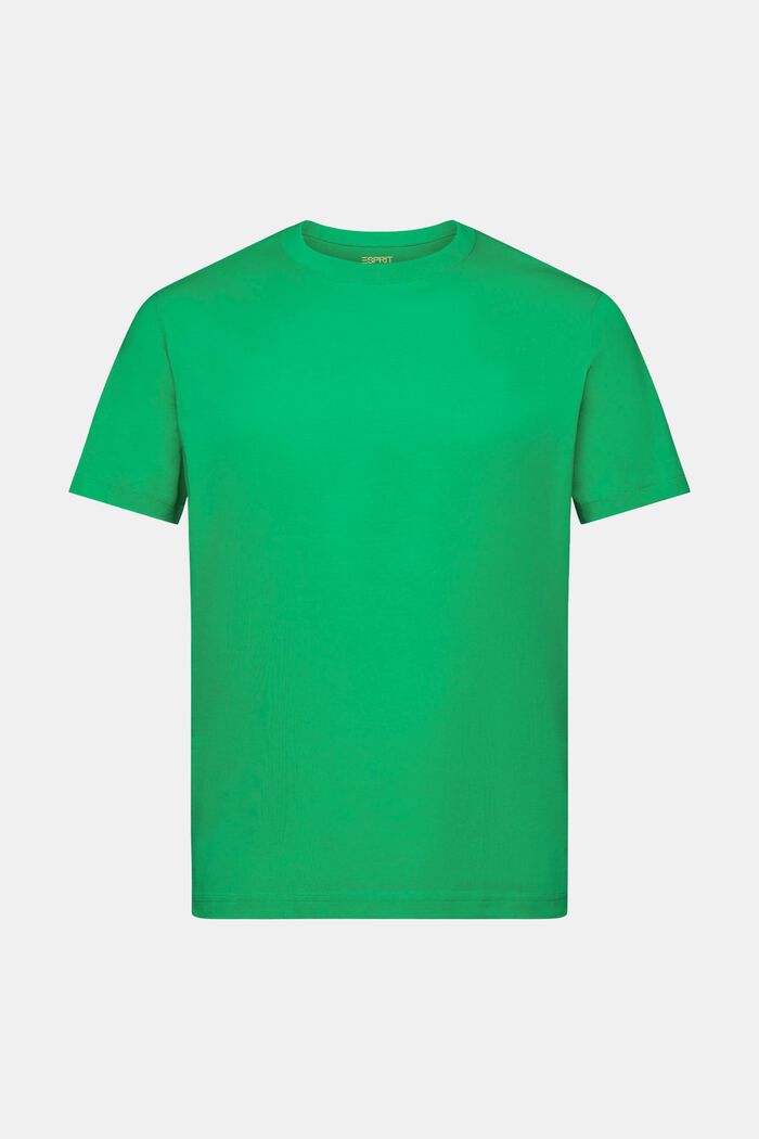Jersey-T-shirt med rund hals, NEW GREEN, detail image number 6