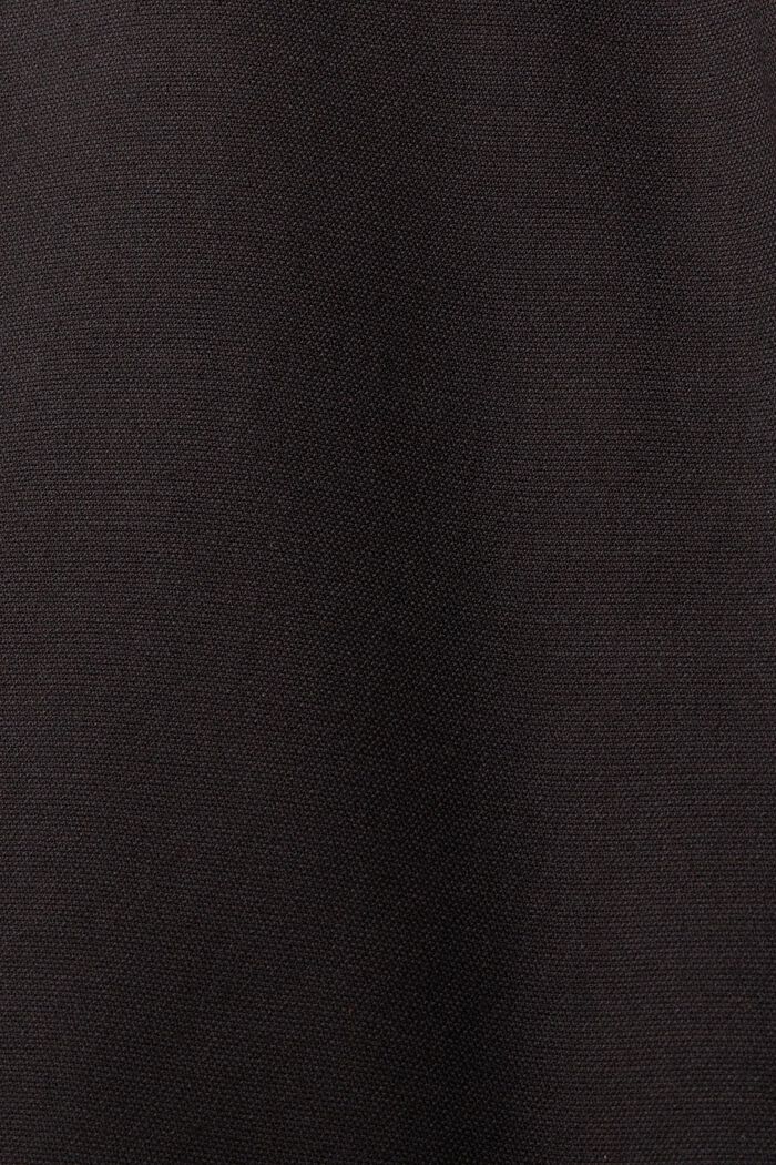 Genanvendt: Polstret cottoncoat m. aftagelig hætte, BLACK, detail image number 5