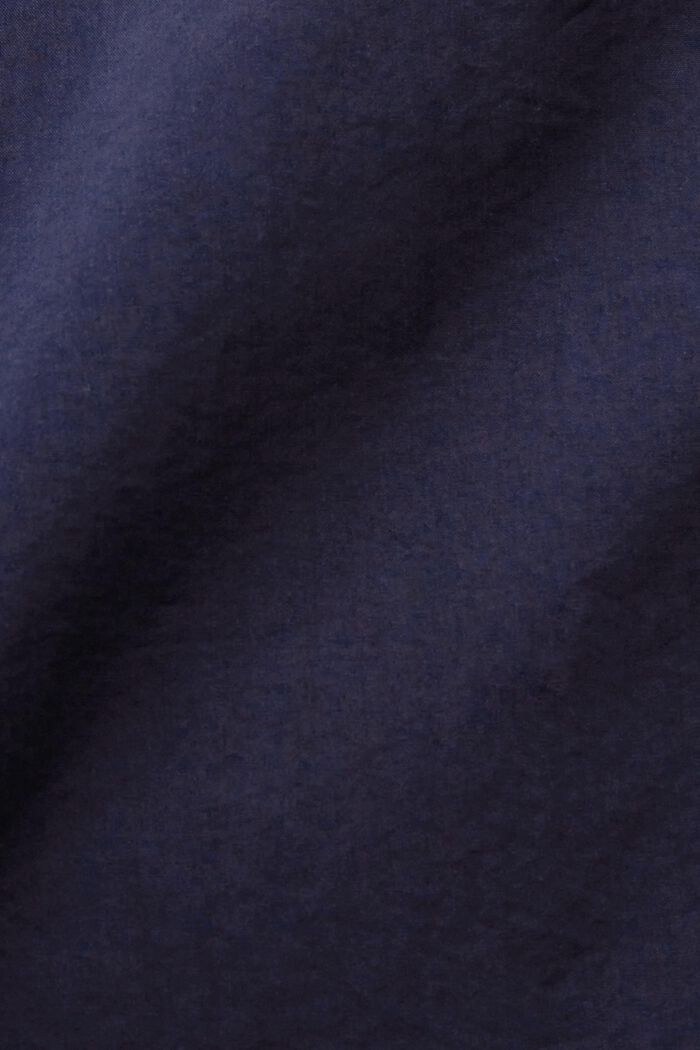 Skjorte med korte ærmer, bomuldsmiks, NAVY, detail image number 4