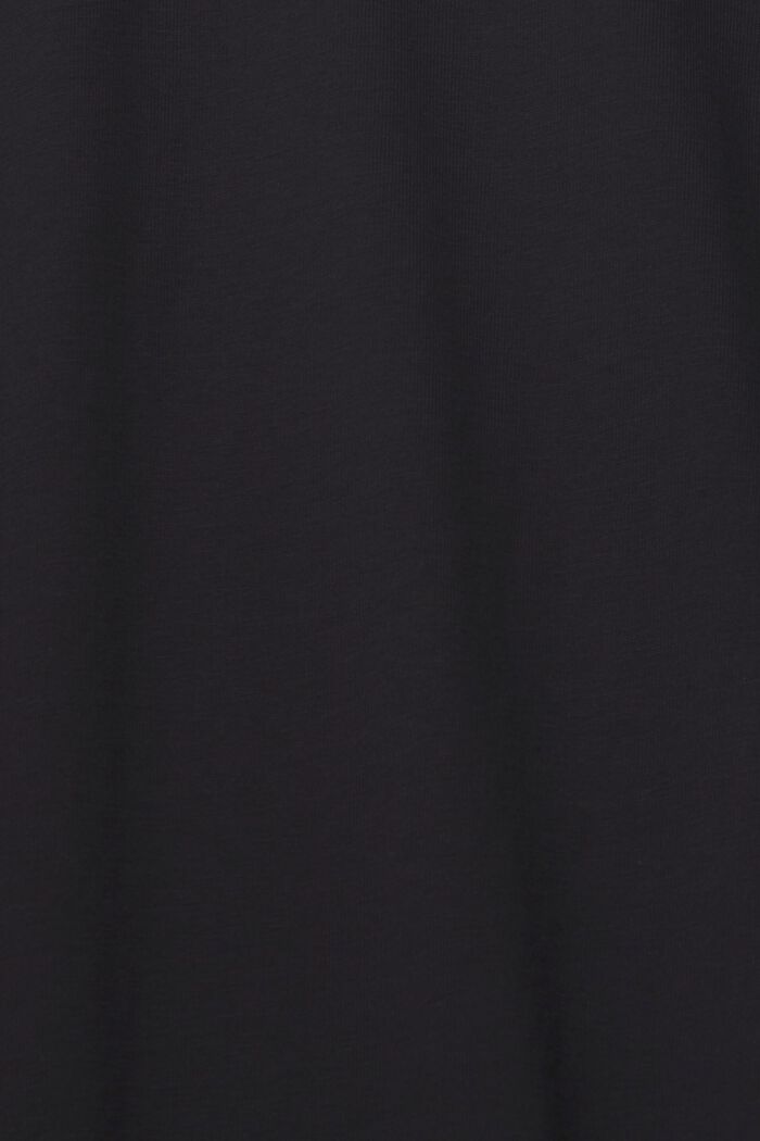 Longsleeve i jersey, 100% bomuld, BLACK, detail image number 1