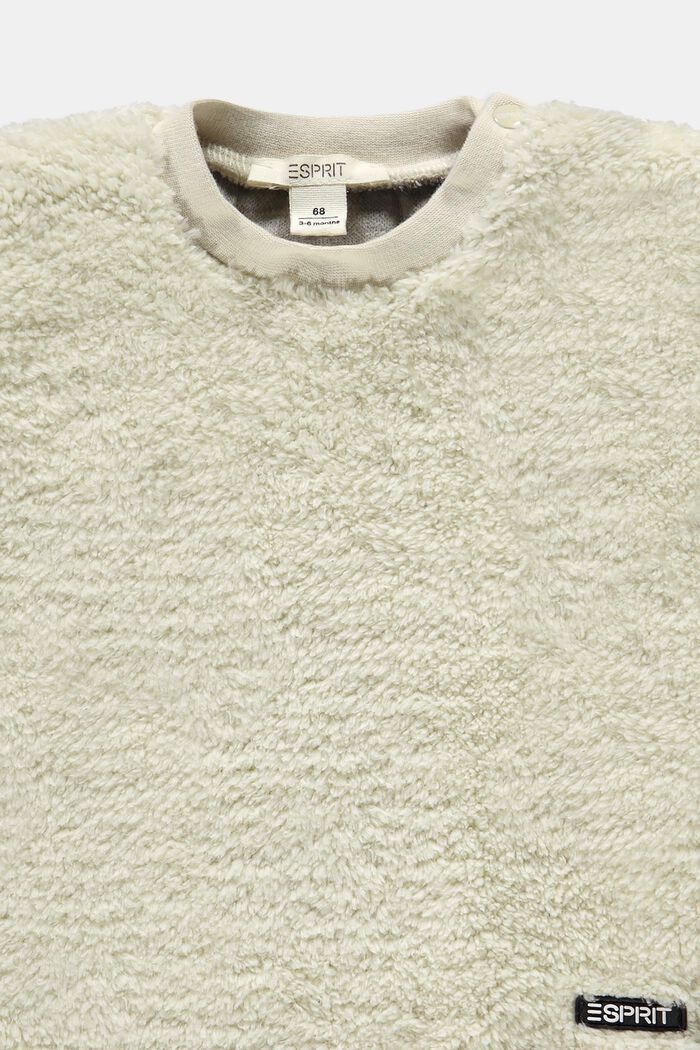 Sweatshirt i imiteret pels, DUSTY NUDE, detail image number 2