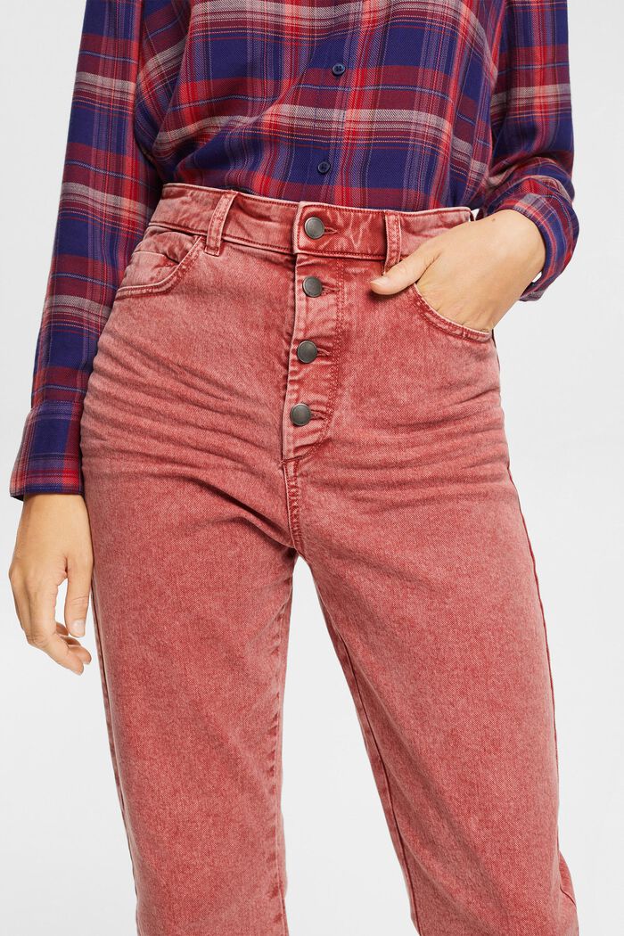 Syrevaskede jeans, CINNAMON, detail image number 0
