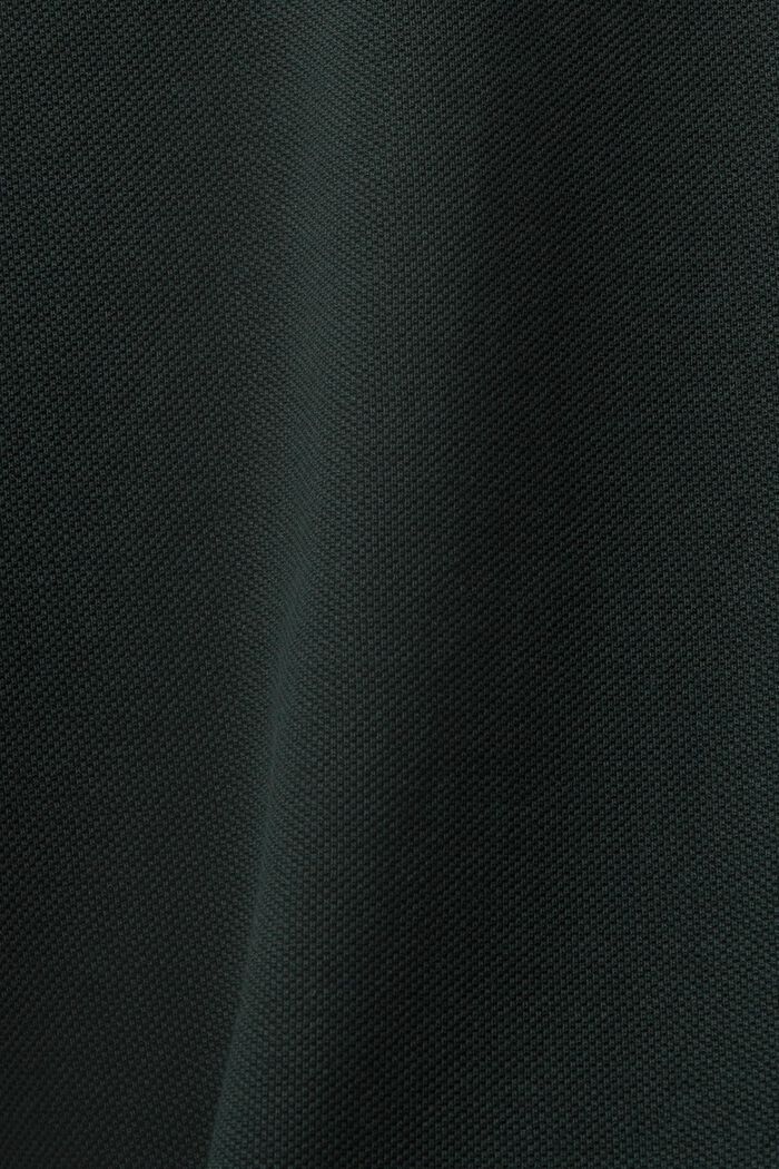 Poloshirt i slim fit, DARK TEAL GREEN, detail image number 5