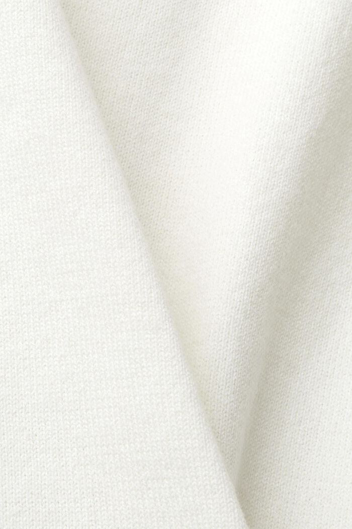 Sweater med flagermusærmer, OFF WHITE, detail image number 5