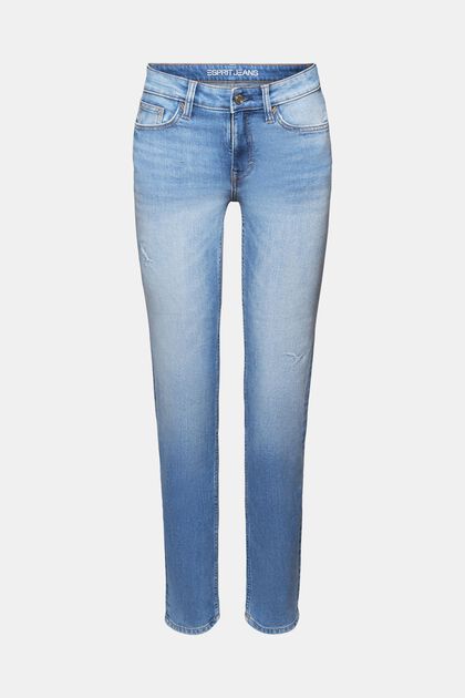 Mid straight jeans
