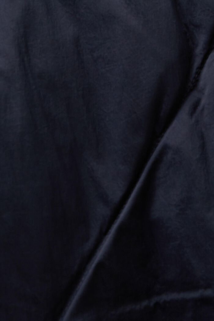 Pufferfrakke med dun, NAVY, detail image number 5