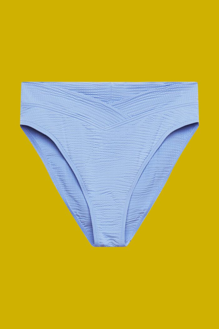 Bikinitrusser med mellemhøj talje, LIGHT BLUE LAVENDER, detail image number 4