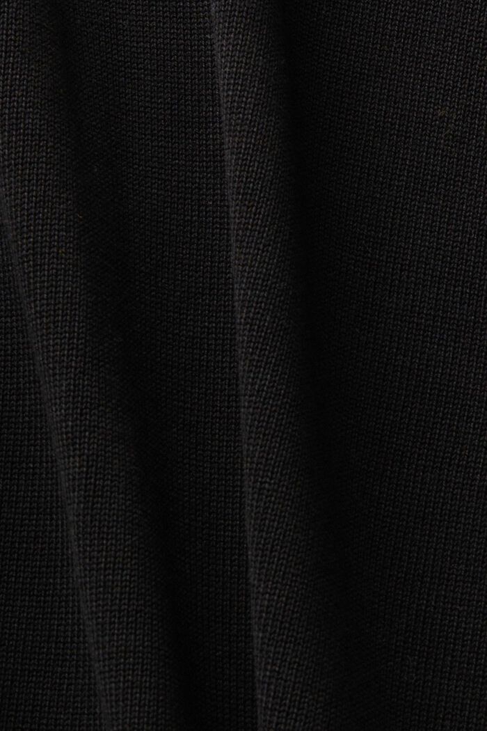 Cardigan med korte ærmer, BLACK, detail image number 4