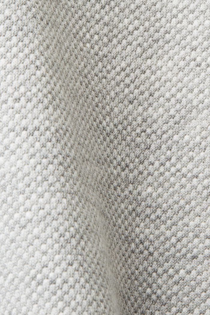 Ærmeløs sweatshirt med hætte og snøredetalje, LIGHT GREY, detail image number 6