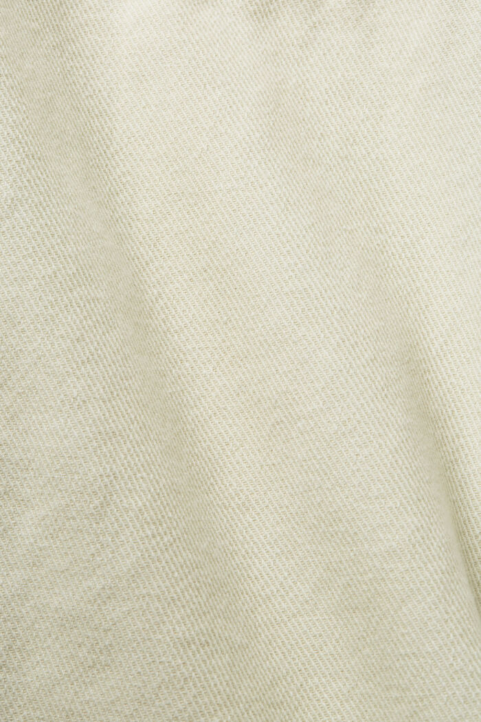 Twill-overshirt, 100 % bomuld, BEIGE, detail image number 6