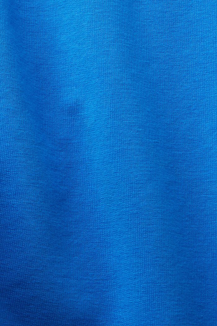 Sweatshorts i bomuld, BRIGHT BLUE, detail image number 6