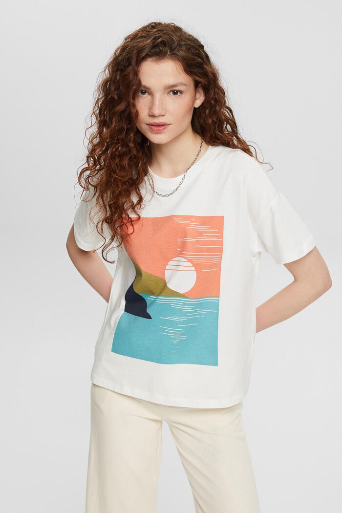 T-shirt med print, NEW OFF WHITE, overview