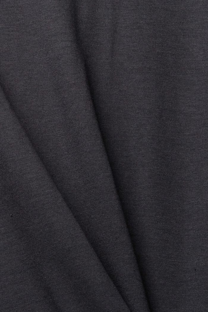 Active-T-shirt, LENZING™ ECOVERO™, BLACK, detail image number 1