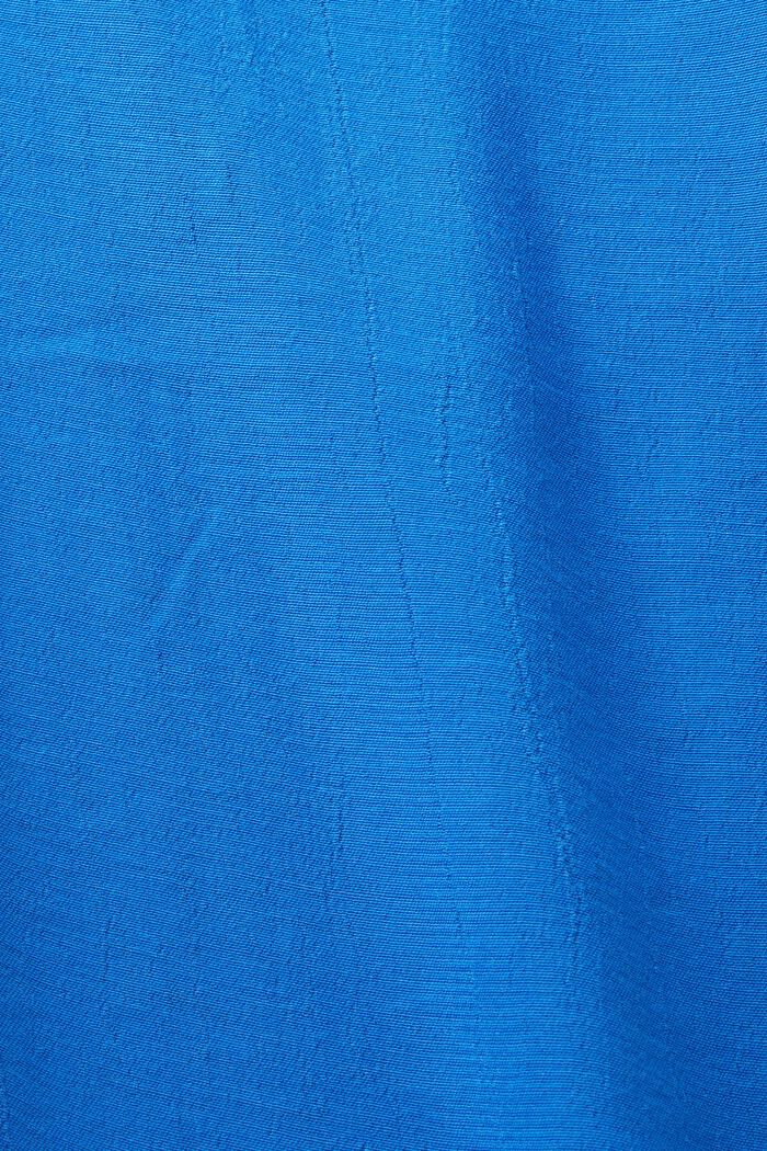 Cropped jumpsuit med V-hals, BRIGHT BLUE, detail image number 4