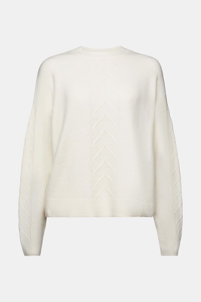 Striksweater med rund hals, ICE, detail image number 6
