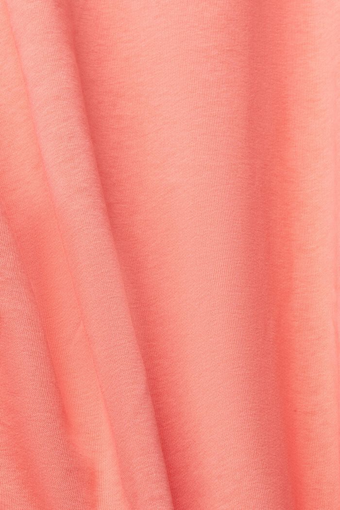 Genanvendte materialer: Sweatshirt med lynlåslommer, CORAL, detail image number 4