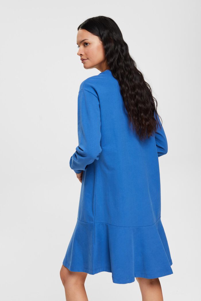 Kjole i sweatshirtstof, BLUE, detail image number 4