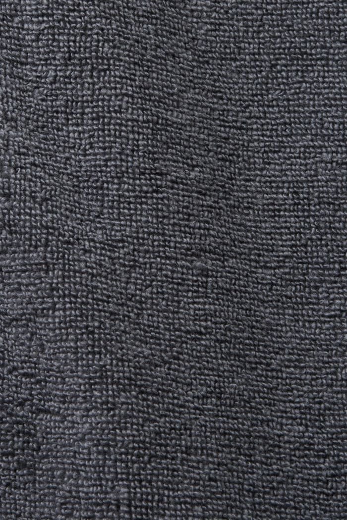 Badekåbe i frotté med stribet inderside, GREY STEEL, detail image number 4