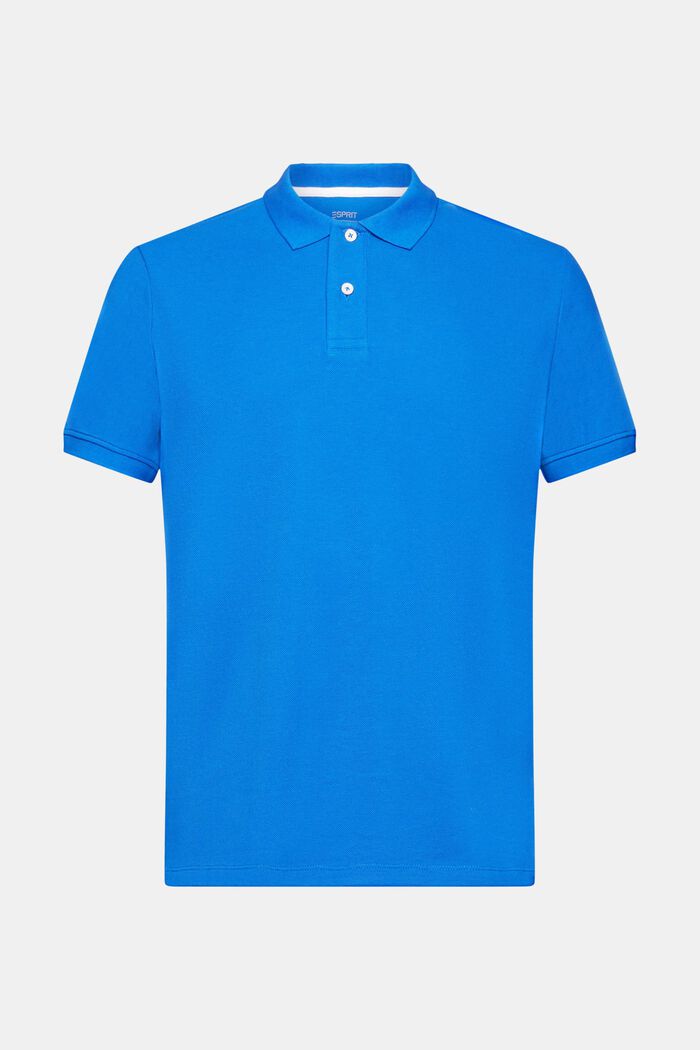 Poloshirt i slim fit, BLUE, detail image number 6