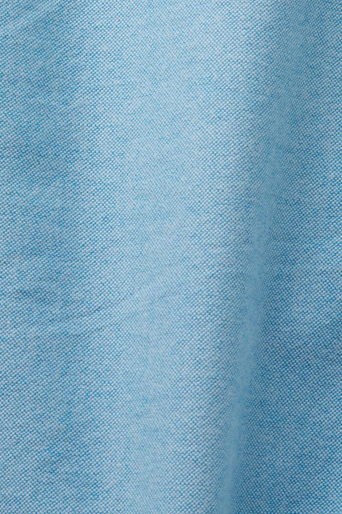 Pull on-shorts i twill, 100 % bomuld, DARK TURQUOISE, detail image number 5