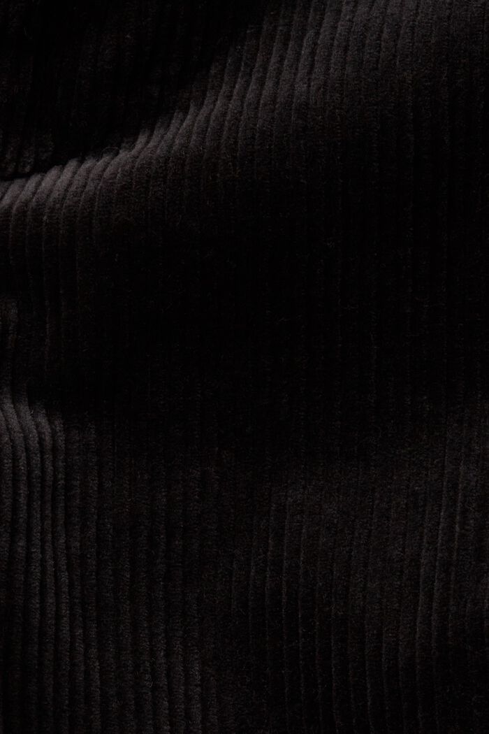 Fløjlsbukser med vide ben, BLACK, detail image number 6