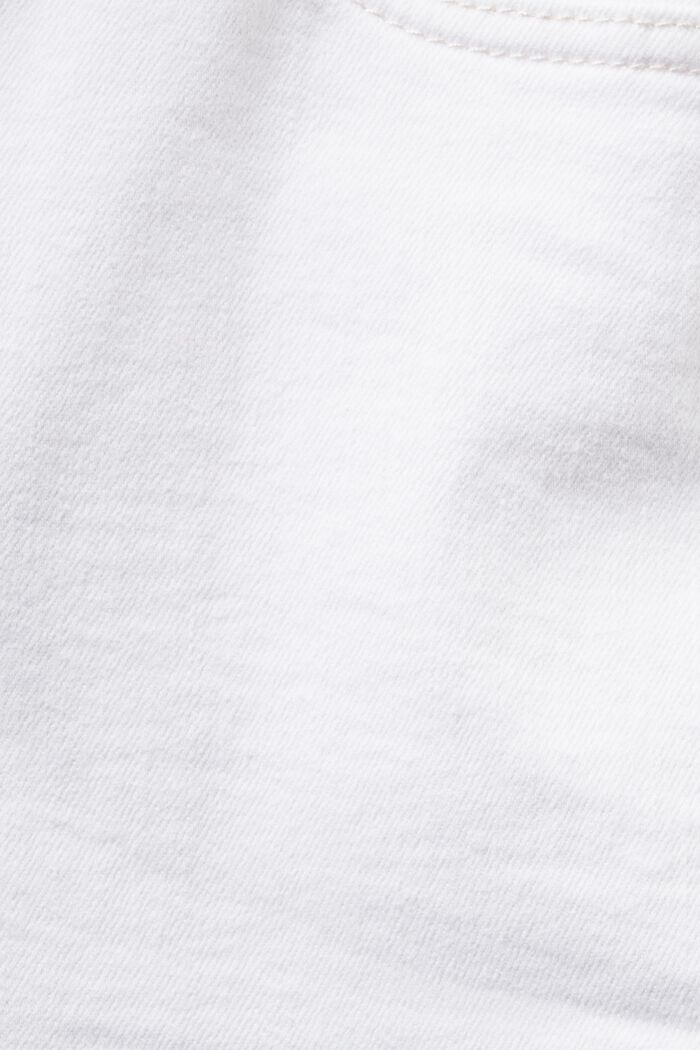 Shorts med slank pasform, WHITE, detail image number 6