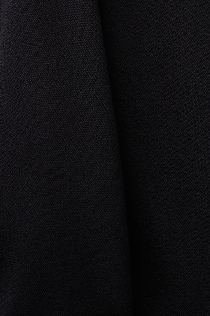 Bermudashorts med læg under linningen, BLACK, detail image number 0