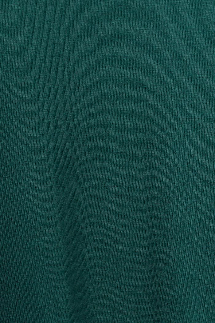 Minikjole i jersey, EMERALD GREEN, detail image number 4